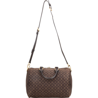 Louis Vuitton Mini Lin Monogram Speedy 30 Handbag