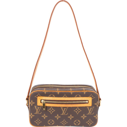 Louis Vuitton Canvas Monogram Pochette Cite Shoulder Bag