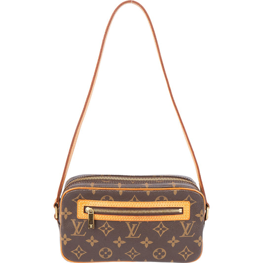 Louis Vuitton Canvas Monogram Pochette Cite Shoulder Bag
