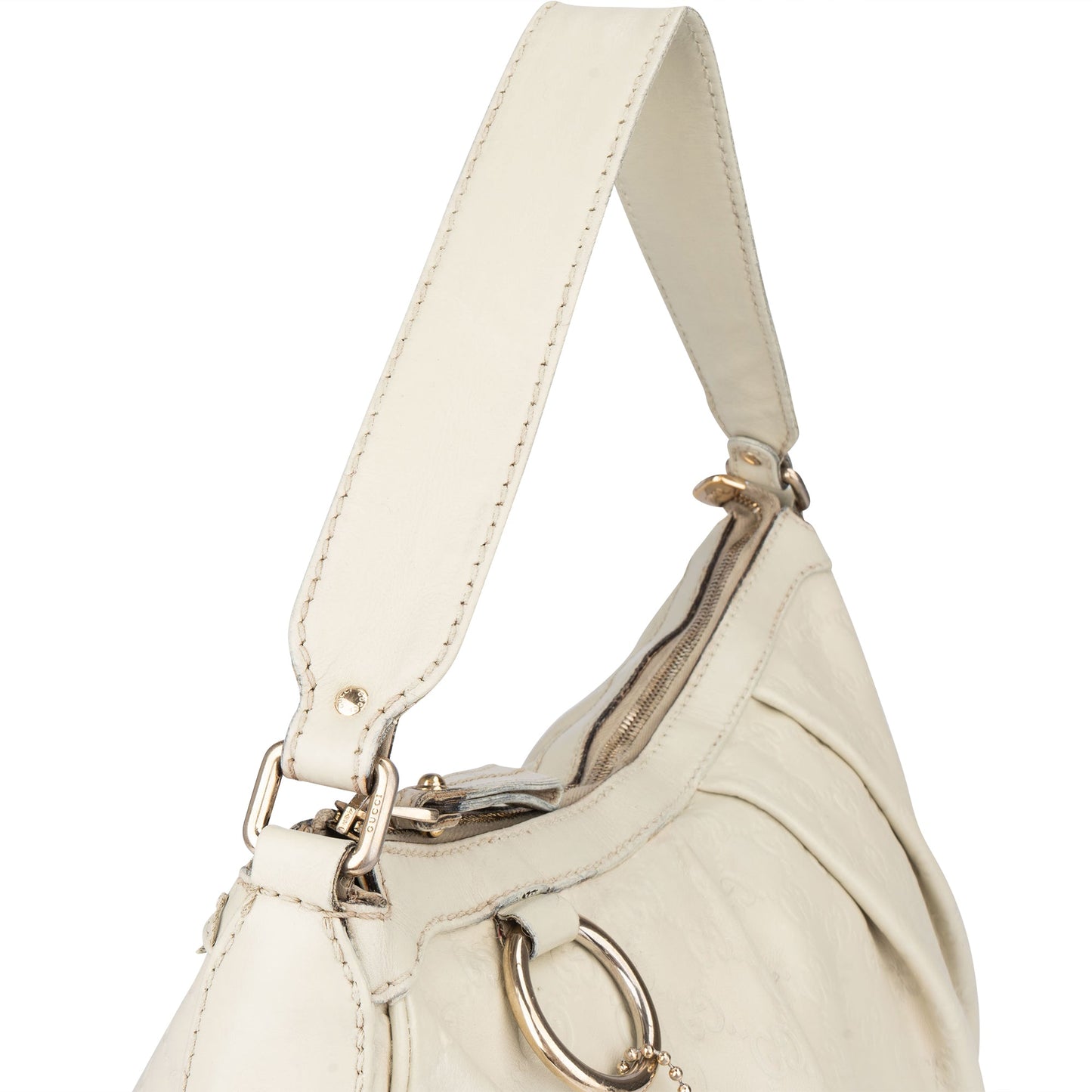Gucci Leather GG Monogram Sukey Handbag