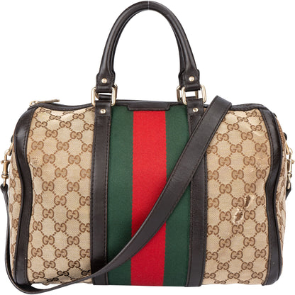 Gucci GG Monogram Boston Handbag