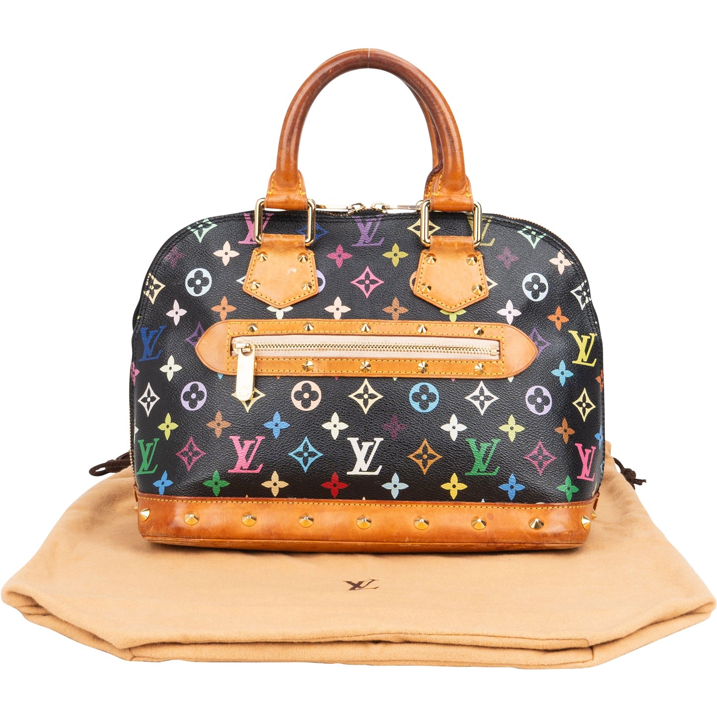 Louis Vuitton Limited Murakami Multicolor Alma PM Handbag