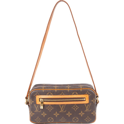 Louis Vuitton Canvas Monogram Pochette Cite Shoulder Bag