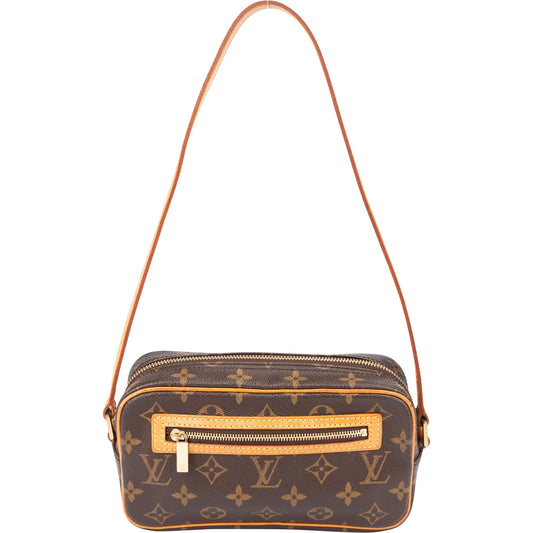 Louis Vuitton Canvas Monogram Pochette Cite Shoulder Bag