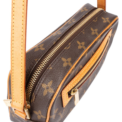 Louis Vuitton Canvas Monogram Pochette Cite Shoulder Bag