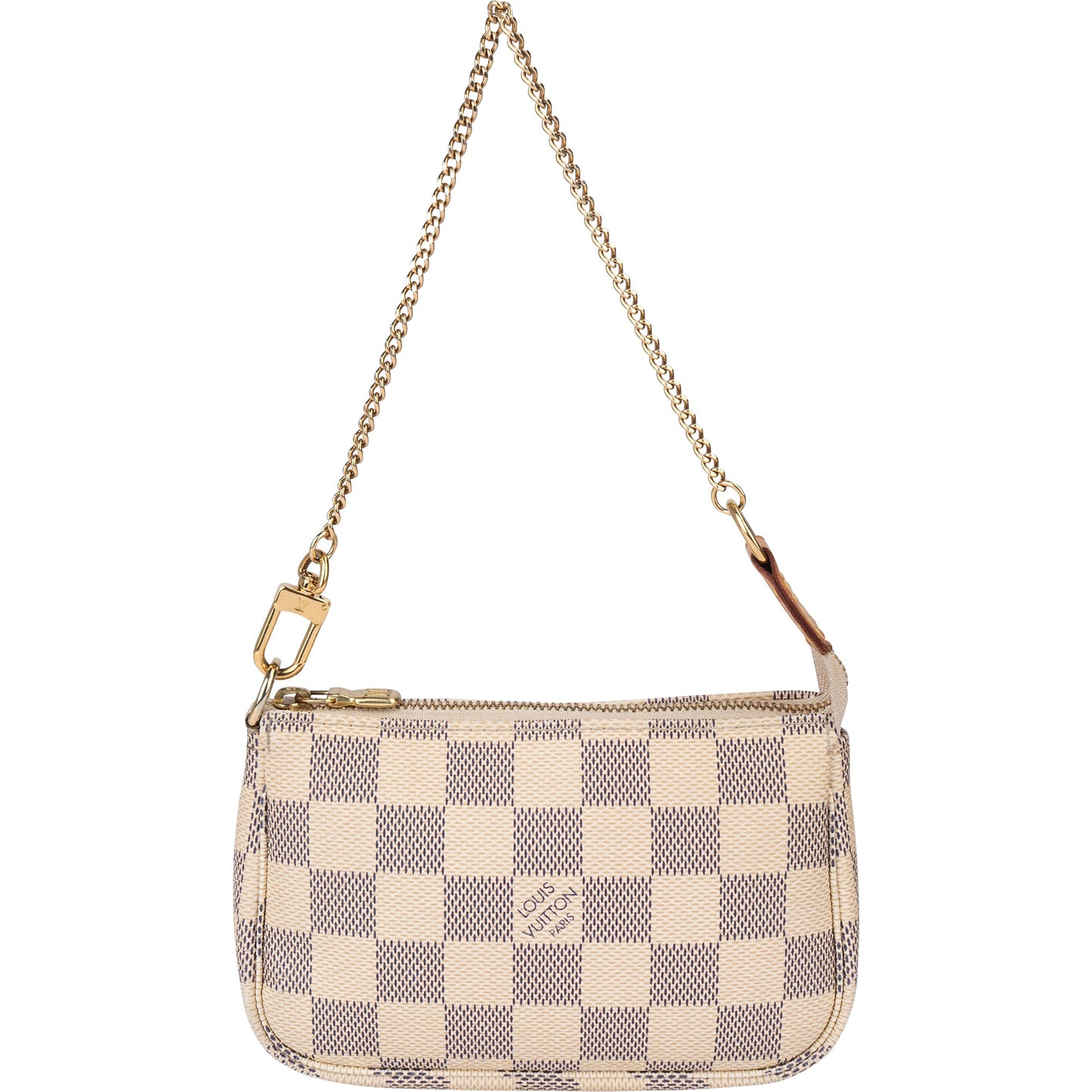 Louis Vuitton Damier Azur Monogram Mini Pochette Accessoire Shoulder Bag