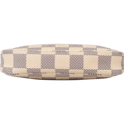 Louis Vuitton Damier Azur Monogram Mini Pochette Accessoire Shoulder Bag