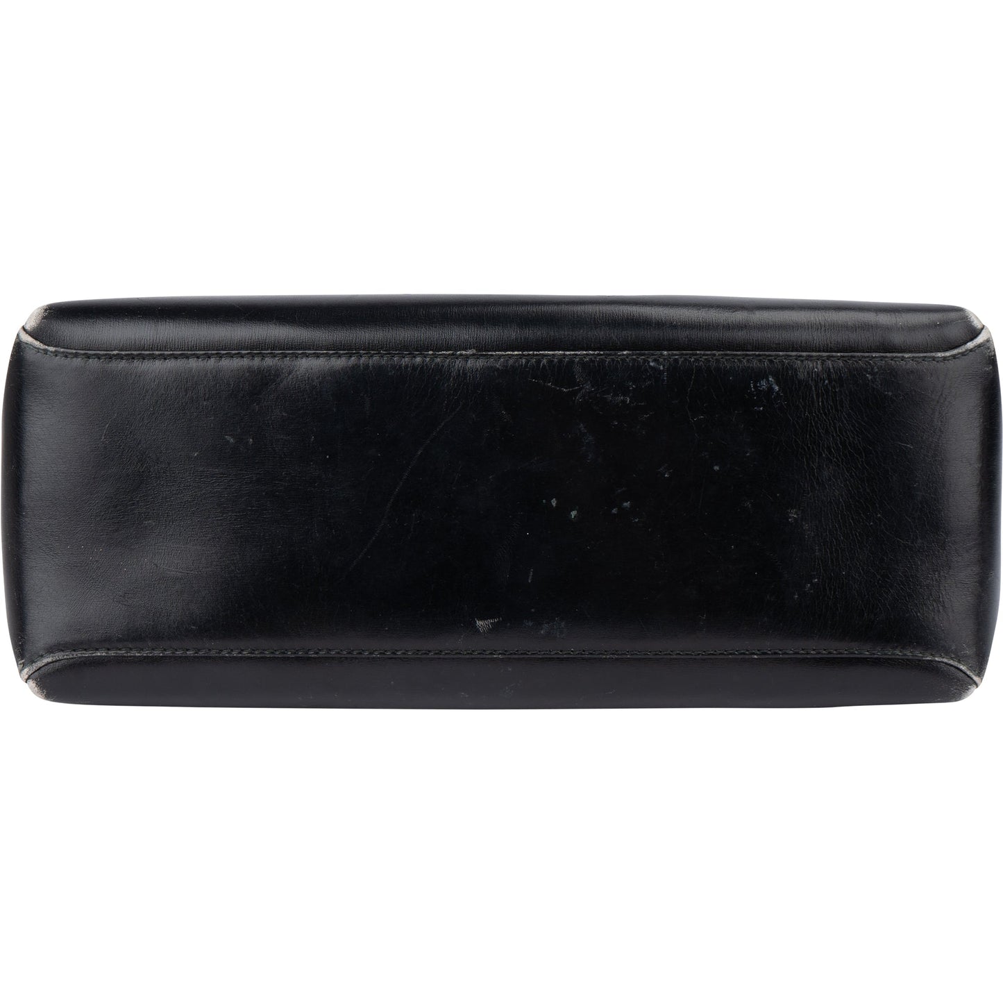 Gucci Black Leather G Handbag