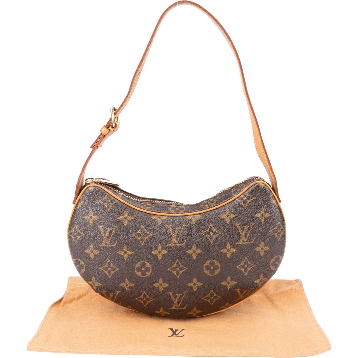 Louis Vuitton Canvas Monogram Croissant PM Shoulder Bag
