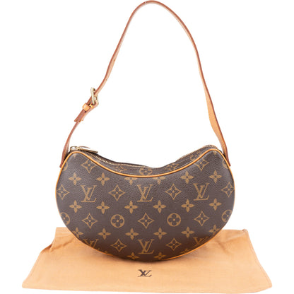Louis Vuitton Canvas Monogram Croissant PM Shoulder Bag