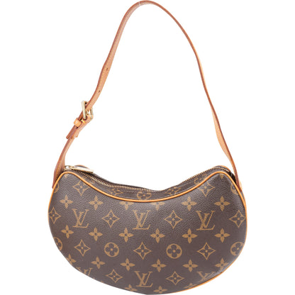 Louis Vuitton Canvas Monogram Croissant PM Shoulder Bag