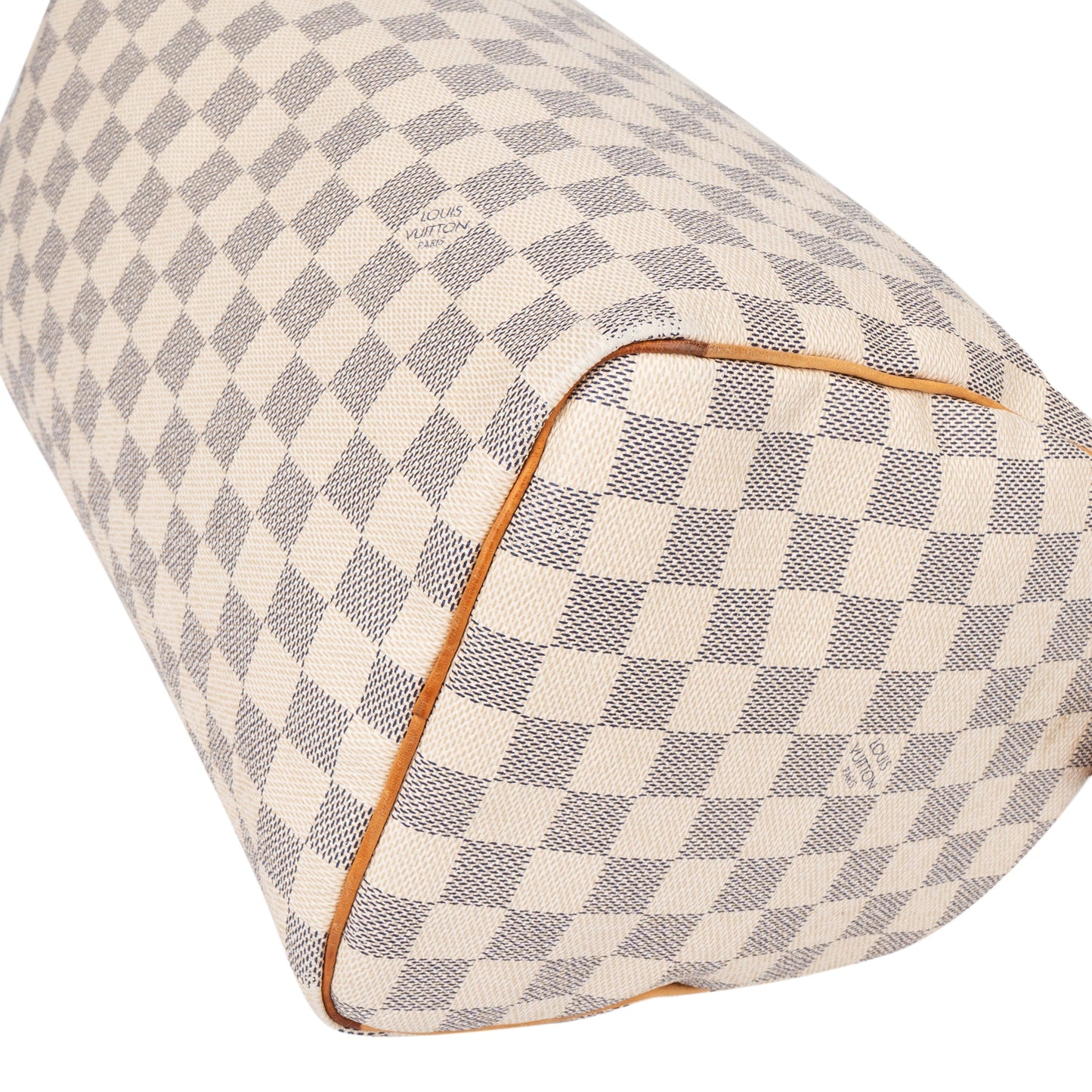 Louis Vuitton Damier Azur Monogram Speedy 30 Handbag