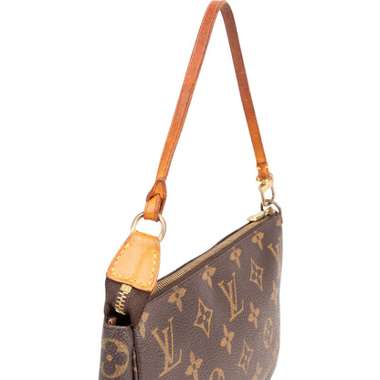 Louis Vuitton Canvas Monogram Pochette Accessoire Handbag