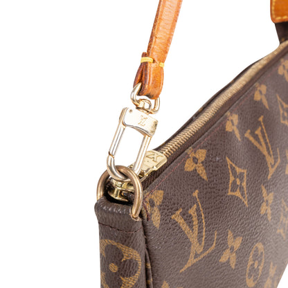Louis Vuitton Canvas Monogram Pochette Accessoire Handbag