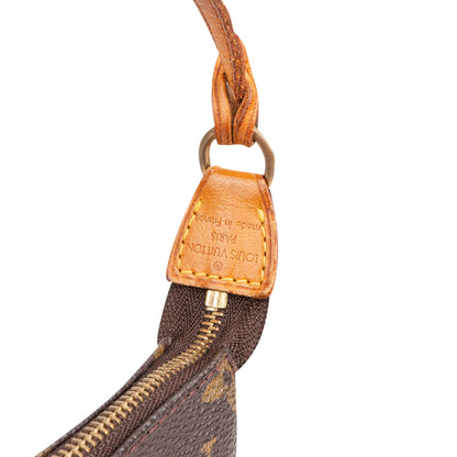 Louis Vuitton Canvas Monogram Pochette Accessoire Handbag