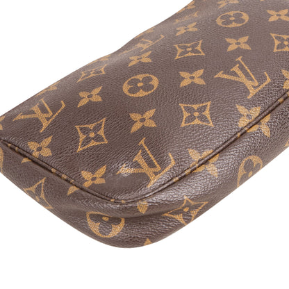Louis Vuitton Canvas Monogram Pochette Accessoire Handbag