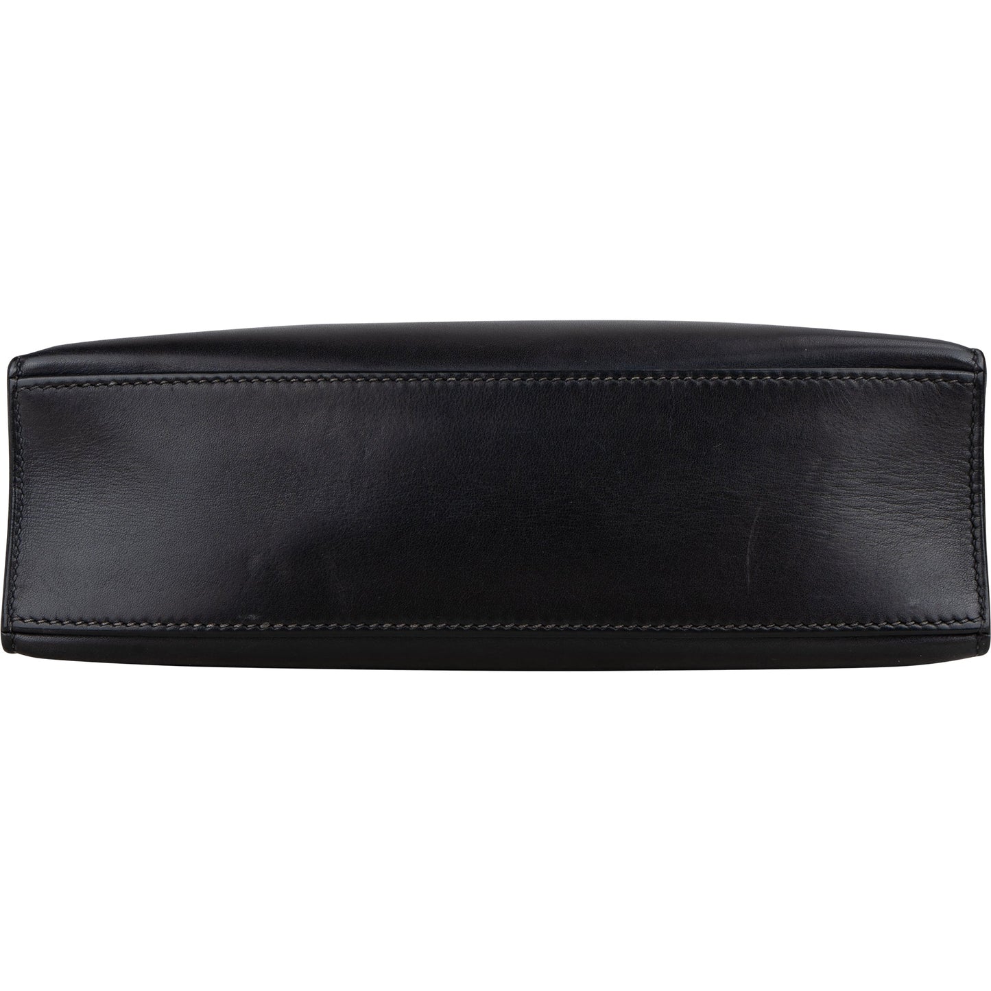 Hermès Noir Swift Leather Kelly Pochette Handbag