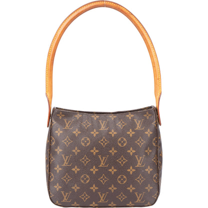 Louis Vuitton Canvas Monogram Looping MM Shoulder Bag