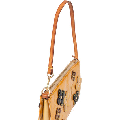 Louis Vuitton Limited Flower Vernis Monogram Lexington Pochette Handbag