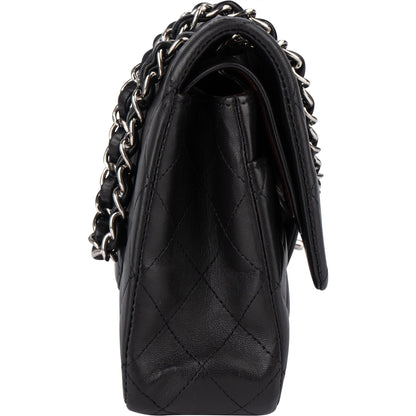 Chanel Quilted Lambskin Medium Double Flap Crossbody Bag