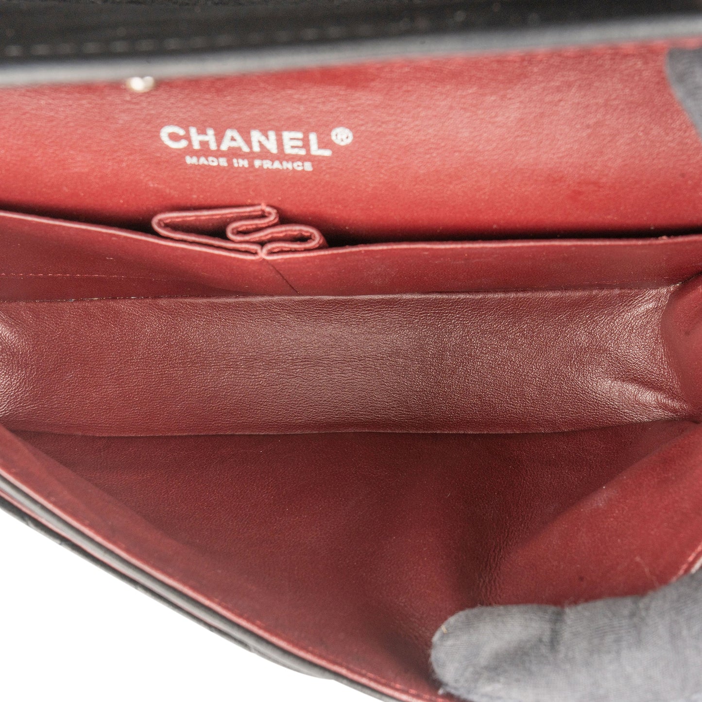 Chanel Quilted Lambskin Medium Double Flap Crossbody Bag