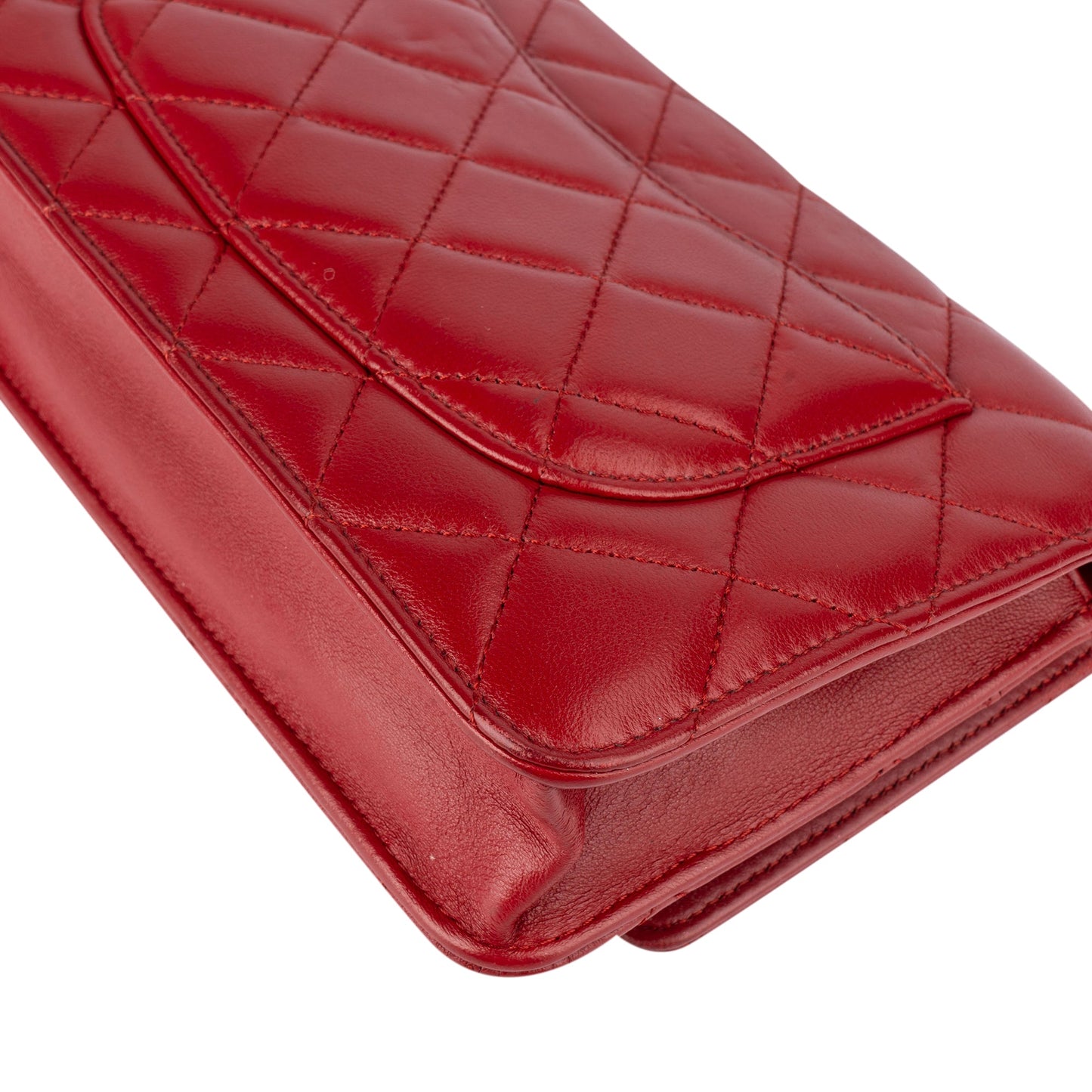 Chanel Quilted Lambskin Wallet On Chain Crossbody Bag