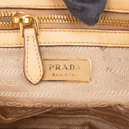 Prada Quilted Leather City Handbag