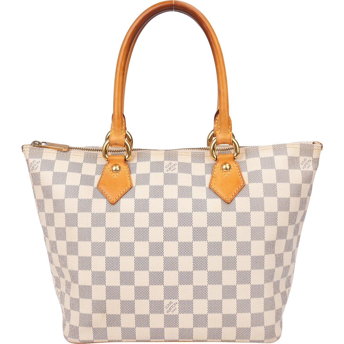 Louis Vuitton Damier Azur Monogram Saleya PM Handbag