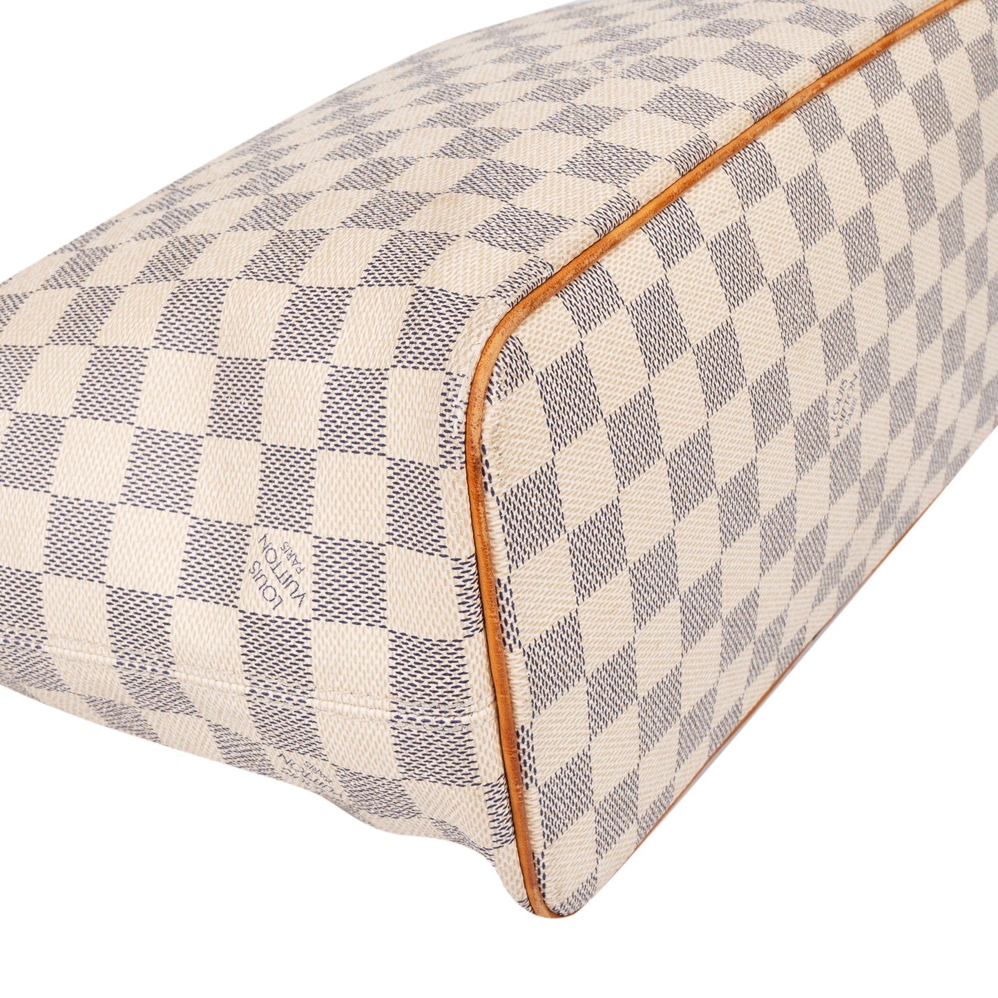 Louis Vuitton Damier Azur Monogram Saleya PM Handbag