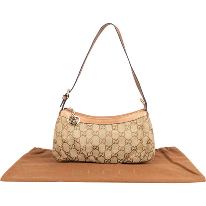 Gucci GG Monogram Mini Heart Shoulder Bag
