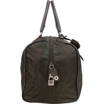 Prada Nylon Triangle Duffle Bag 48