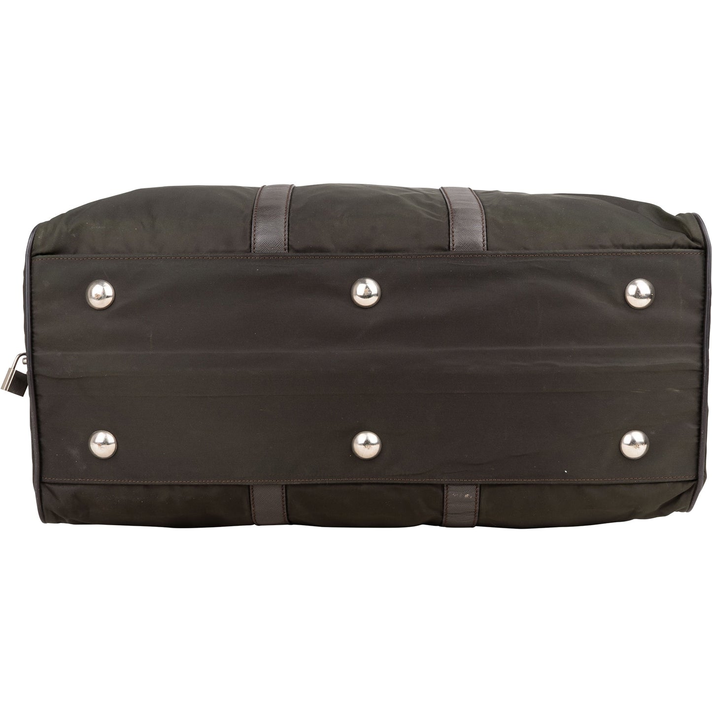 Prada Nylon Triangle Duffle Bag 48