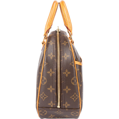 Louis Vuitton Canvas Monogram Trouville Handbag