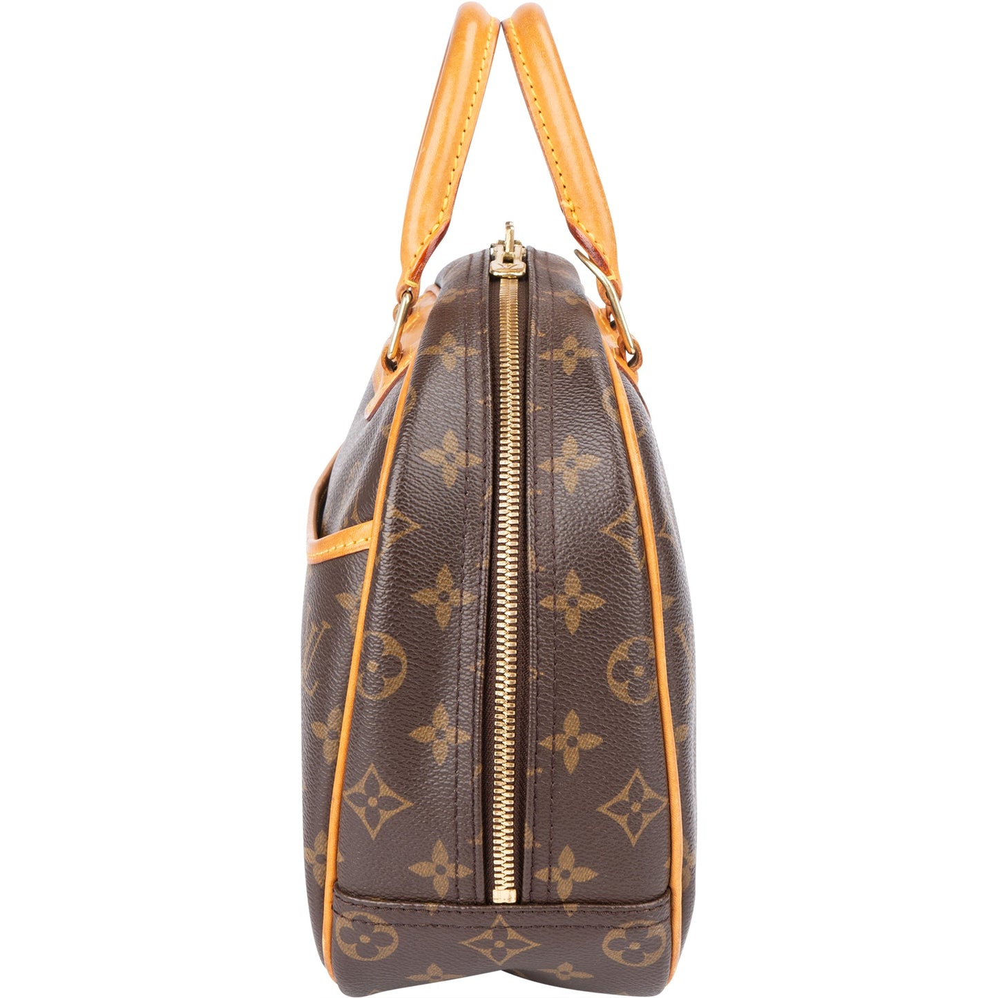 Louis Vuitton Canvas Monogram Trouville Handbag