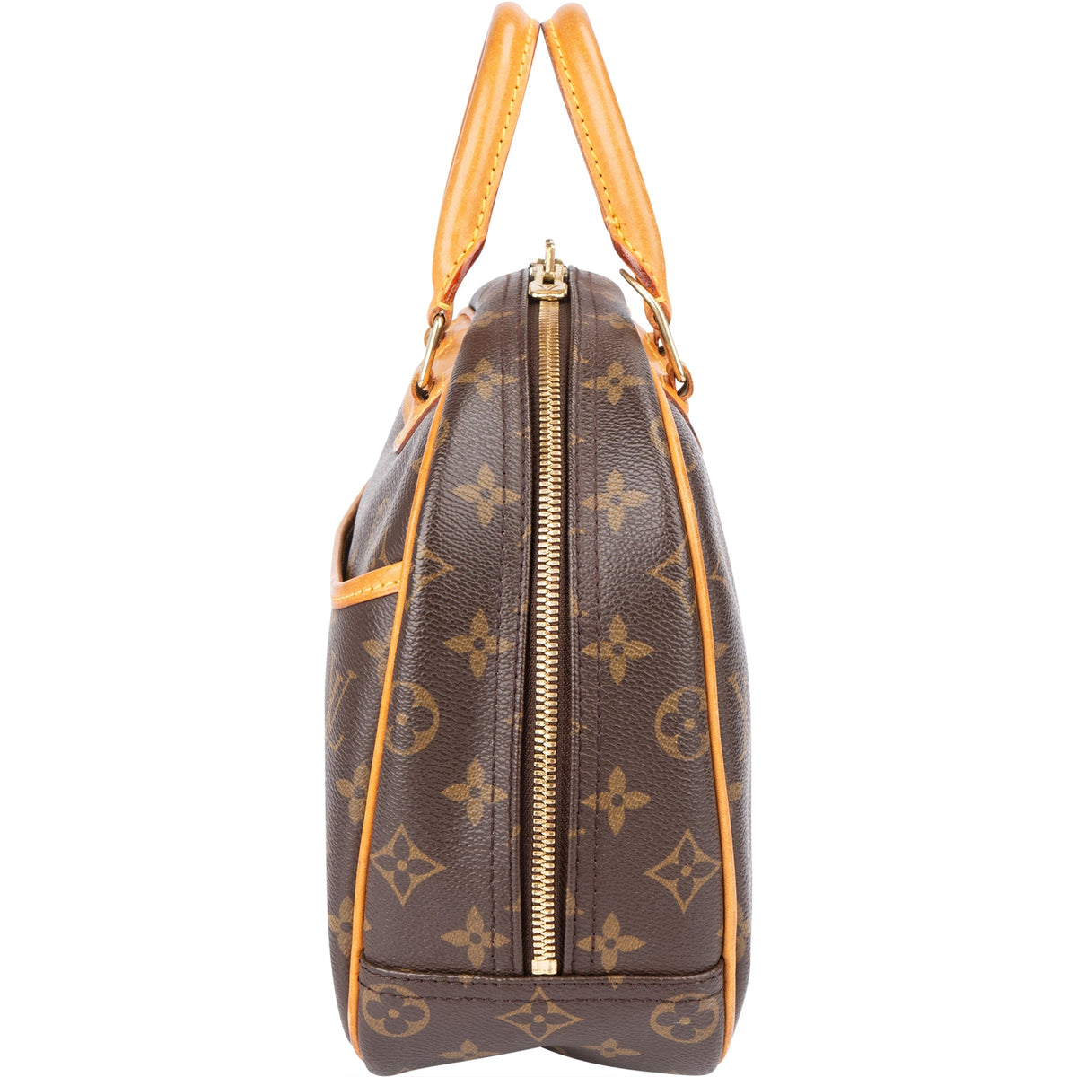 Louis Vuitton Canvas Monogram Trouville Handbag