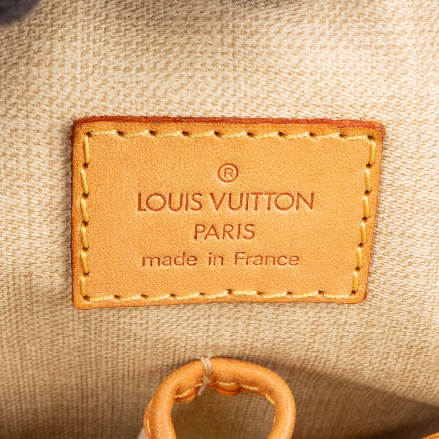 Louis Vuitton Canvas Monogram Trouville Handbag