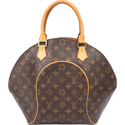 Louis Vuitton Canvas Monogram Ellipse MM Handbag