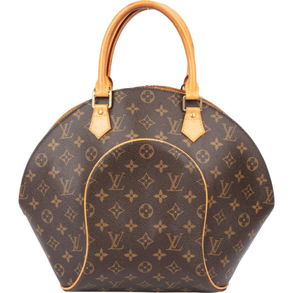 Louis Vuitton Canvas Monogram Ellipse MM Handbag