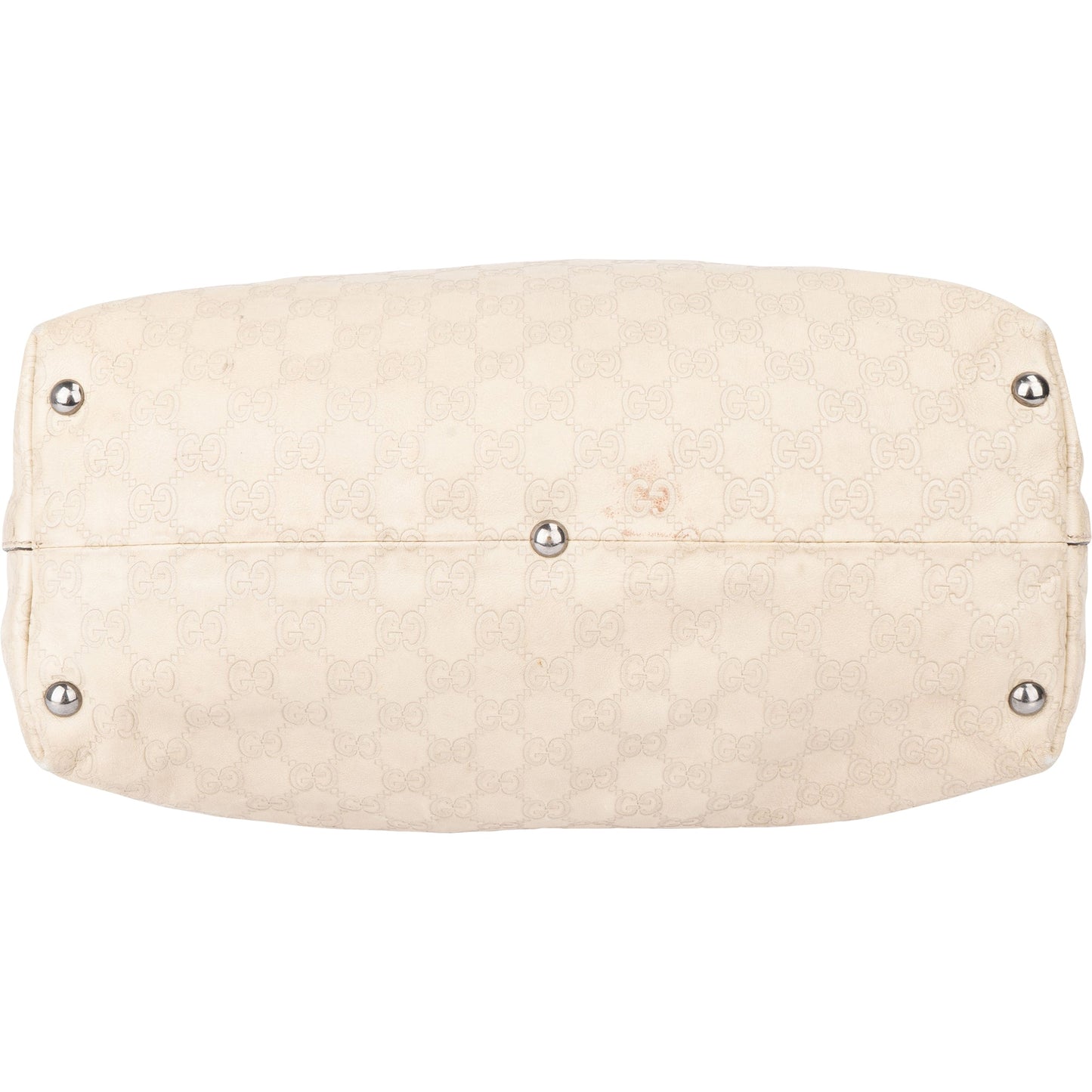 Gucci GG Leather Monogram Horsebit