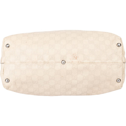 Gucci GG Leather Monogram Horsebit