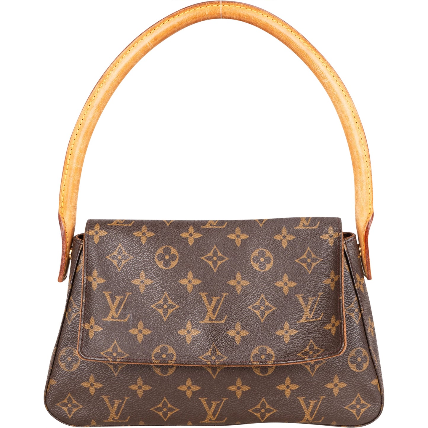 Louis Vuitton Canvas Monogram Looping PM Shoulder Bag