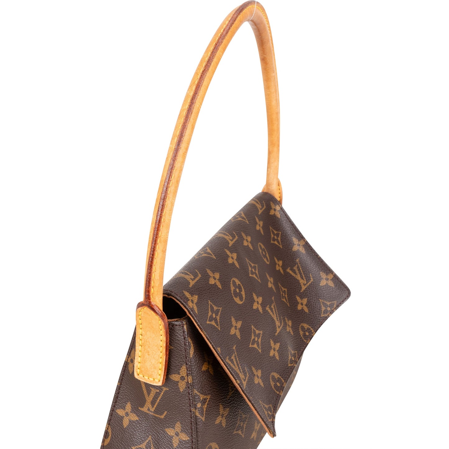 Louis Vuitton Canvas Monogram Looping PM Shoulder Bag
