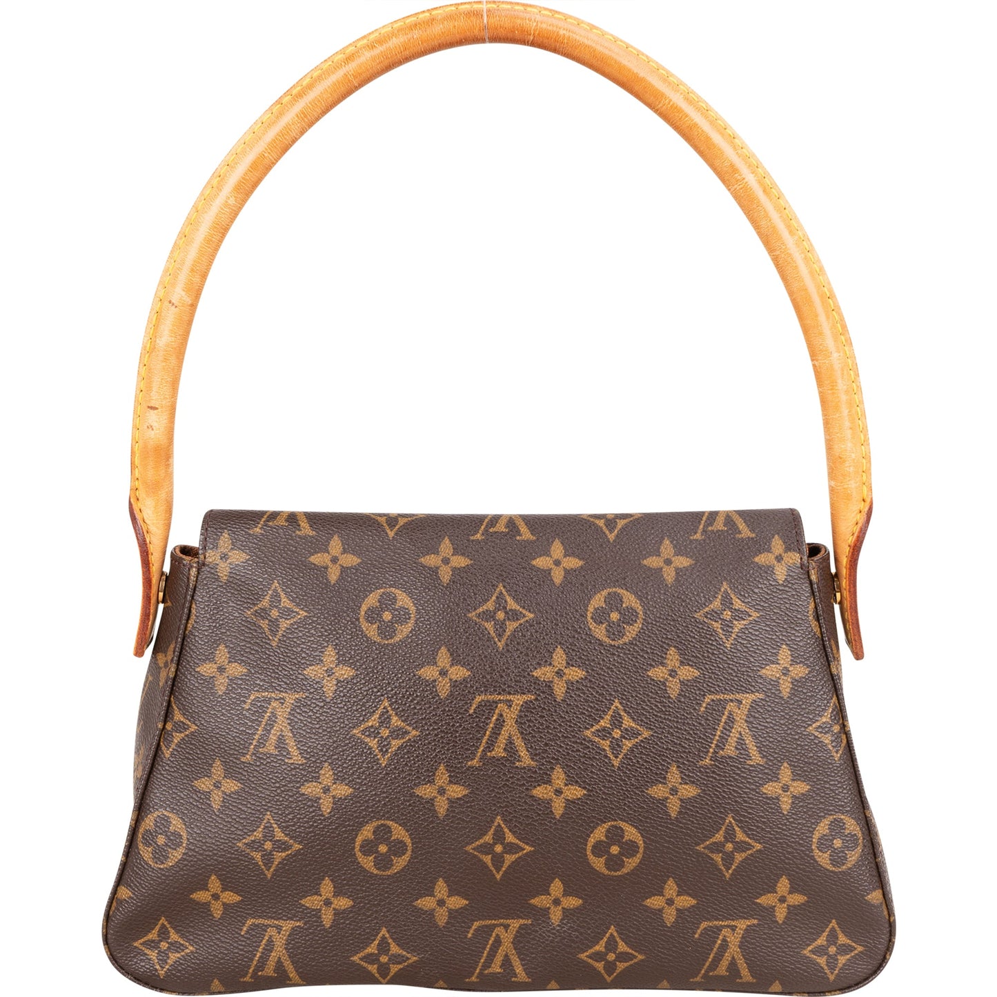 Louis Vuitton Canvas Monogram Looping PM Shoulder Bag