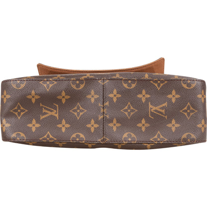 Louis Vuitton Canvas Monogram Looping PM Shoulder Bag