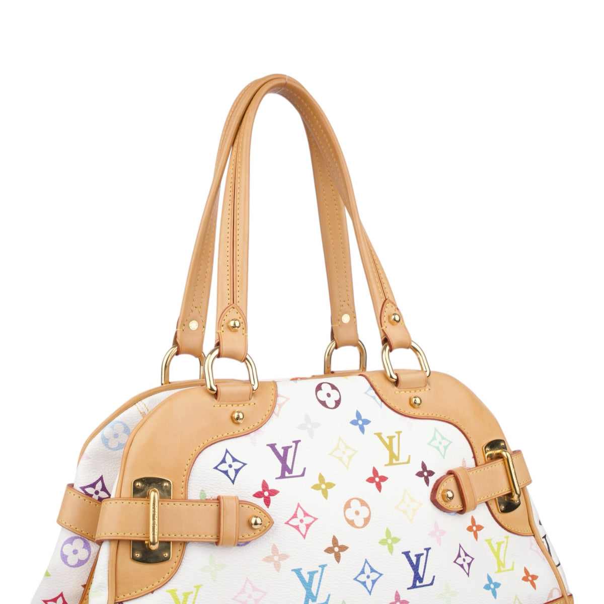 Louis Vuitton Monogram Murakami Multicolor Claudia Shoulder Bag