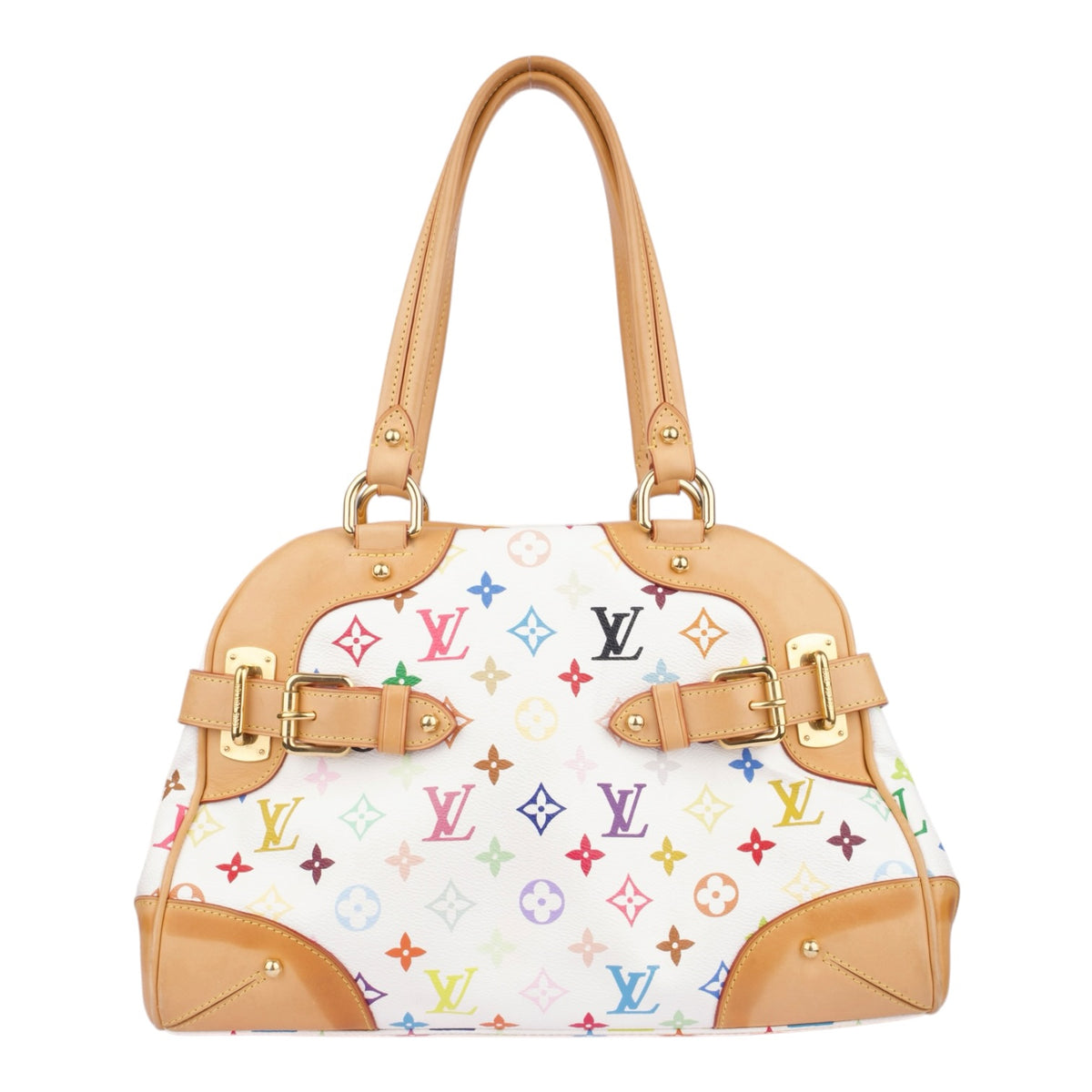 Louis Vuitton Monogram Murakami Multicolor Claudia Shoulder Bag