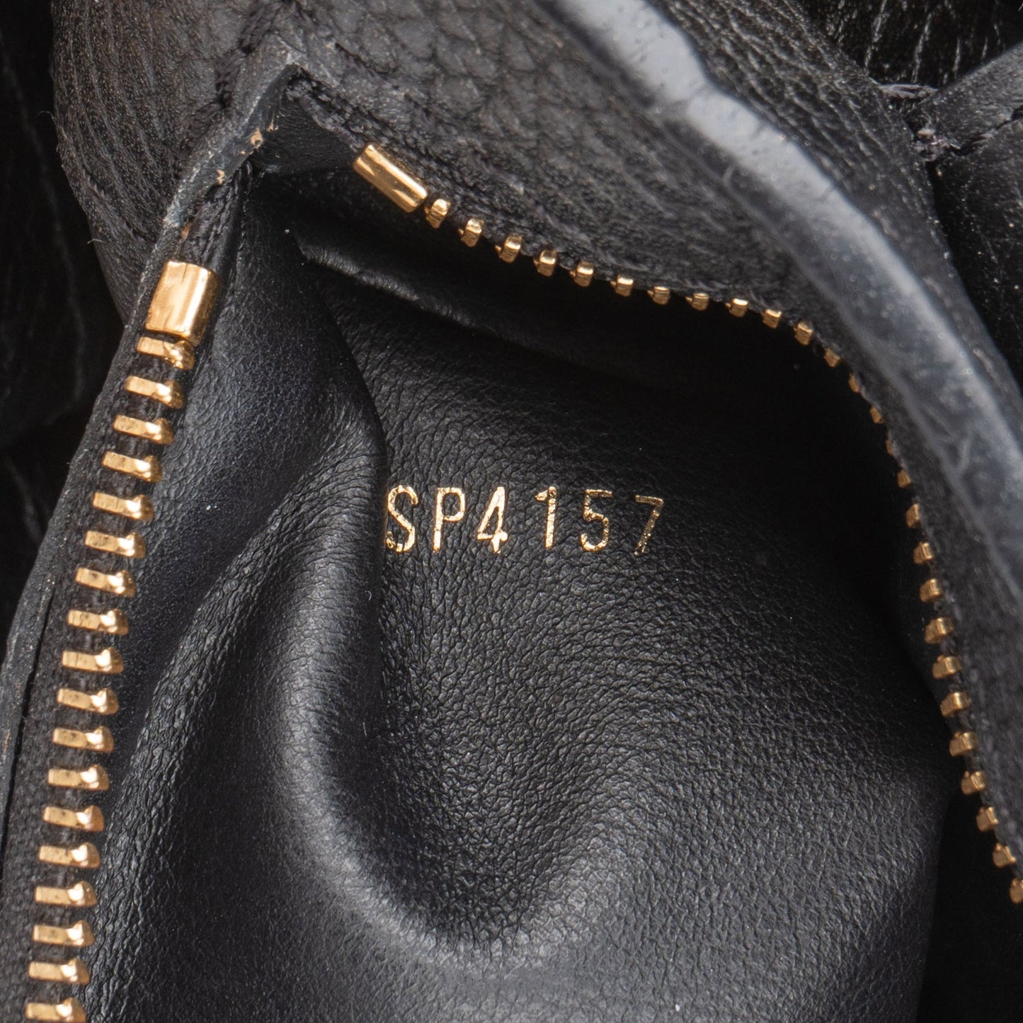 Louis Vuitton Noir Taurillon Pins Capucines PM Handbag