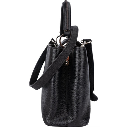 Louis Vuitton Noir Taurillon Capucines BB Handbag