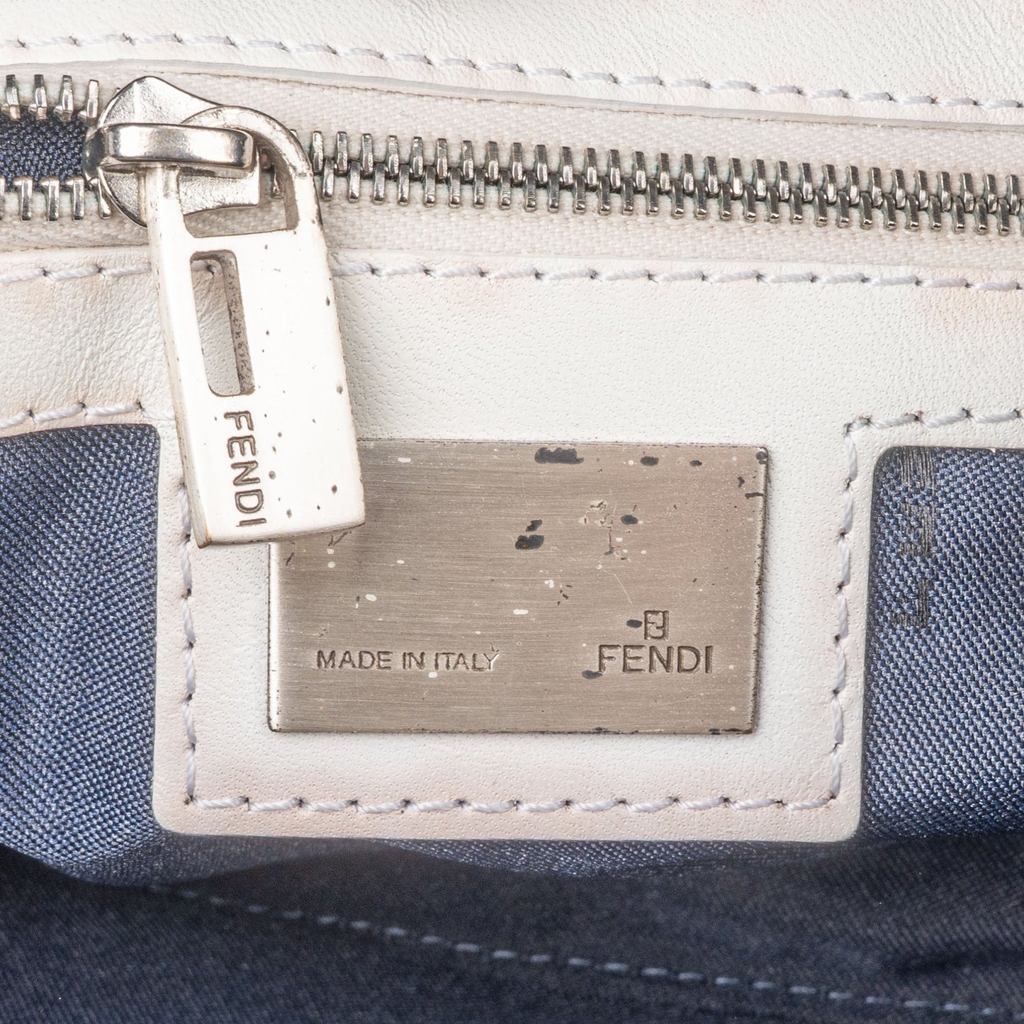 Fendi FF Monogram Baguette Handbag