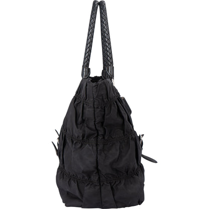 Prada Quilted Nylon Triangle Handbag